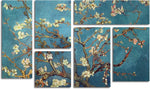 Vincent van Gogh 'Almond Blossoms' Gallery-Wrapped Canvas Art, 6-Panel Set
