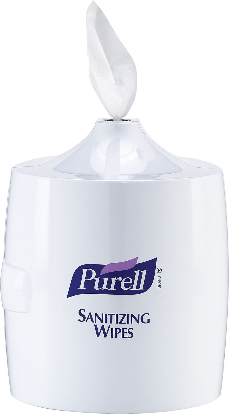 PURELL Wipes Wall Mounted Hand Sanitizer Dispenser, White (9019-01)