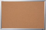 AbilityOne Cork Board, 24 x 18, Anodized Aluminum Frame (7195014840007)