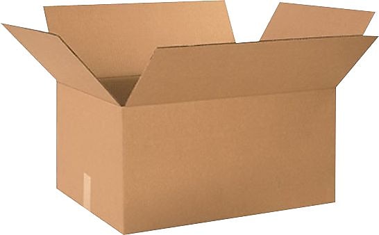 24" x 18" x 12" Shipping Boxes, 32 ECT, 120/Pallet (241812PL)