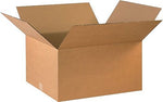 22" x 18" x 12" Shipping Boxes, 32 ECT, Brown, 120/Pallet (221812PL)