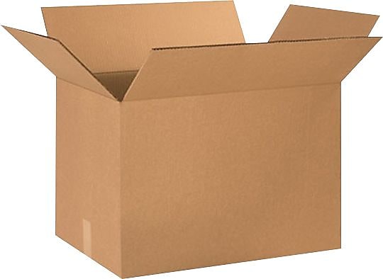 24" x 16" x 16" Shipping Boxes, 48 ECT, White, 90/Pallet (HD241616DWPL)