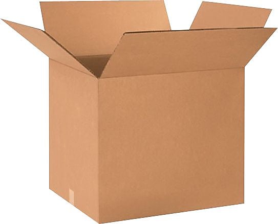 24" x 20" x 20" Heavy Duty Shipping Boxes, 48 ECT, 90/Pallet (HD242020DWPL)
