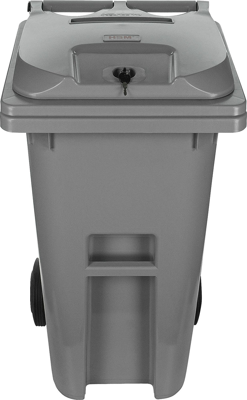 HSM® 32GI120L64LS720 32gal Shred Cart