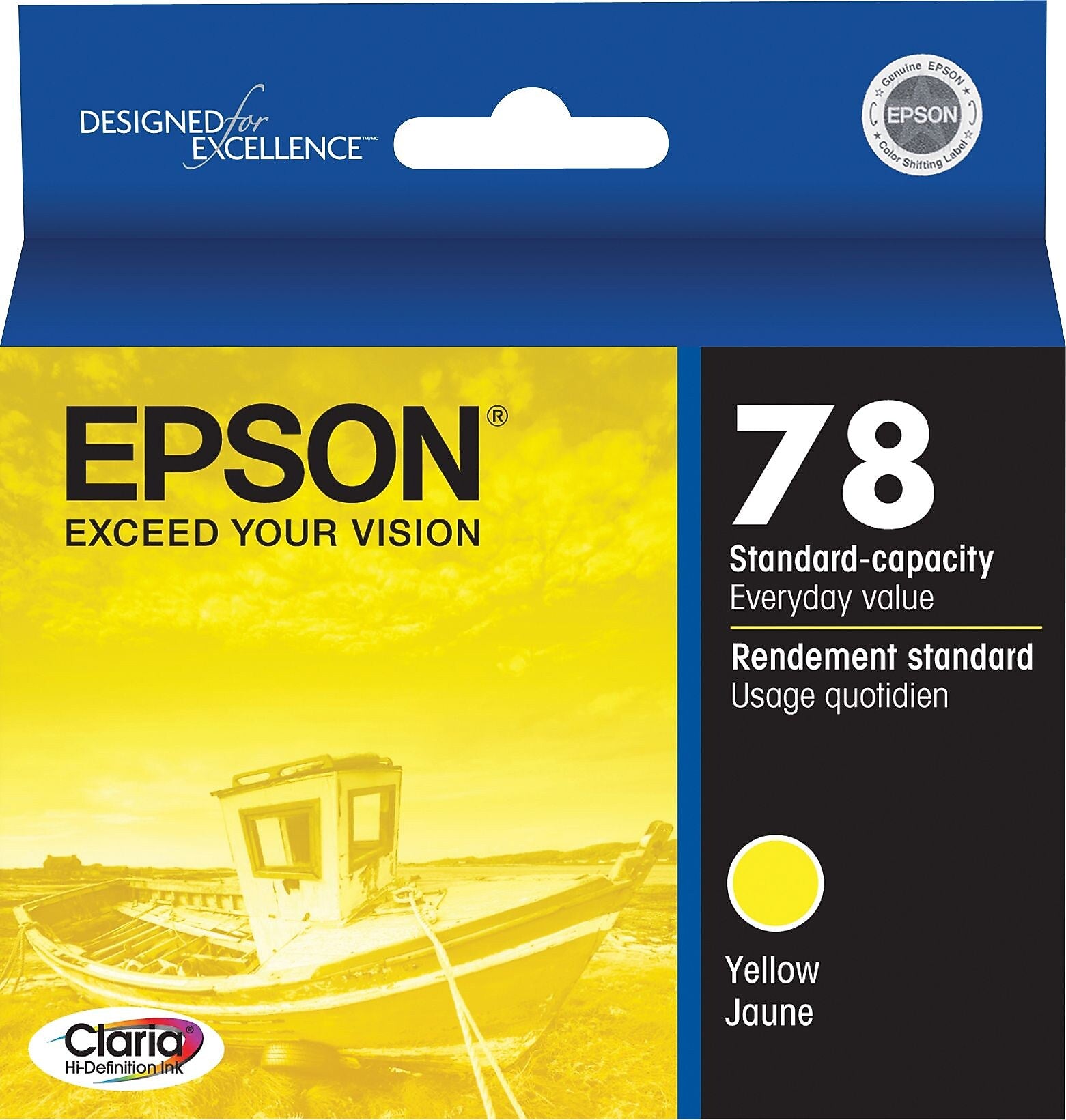 Epson T78 Yellow Standard Yield Ink Cartridge