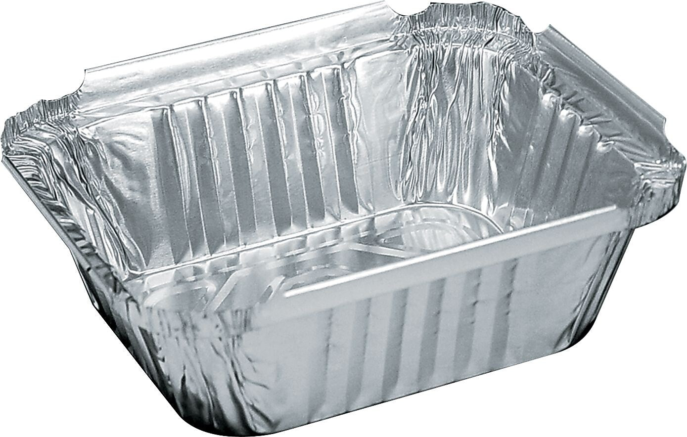 Handi-foil Aluminum Oblong Container, 5.56" x 4.56" x 1.62", 1 lbs., 1000/Carton (HFA205930)