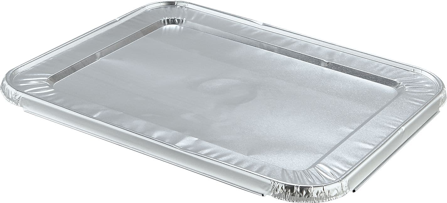 Handi-foil Steam Table Pan Foil Lid, Fits Half-Size Pan, 12.81" x 10.43", 100/Carton (HFA204900)