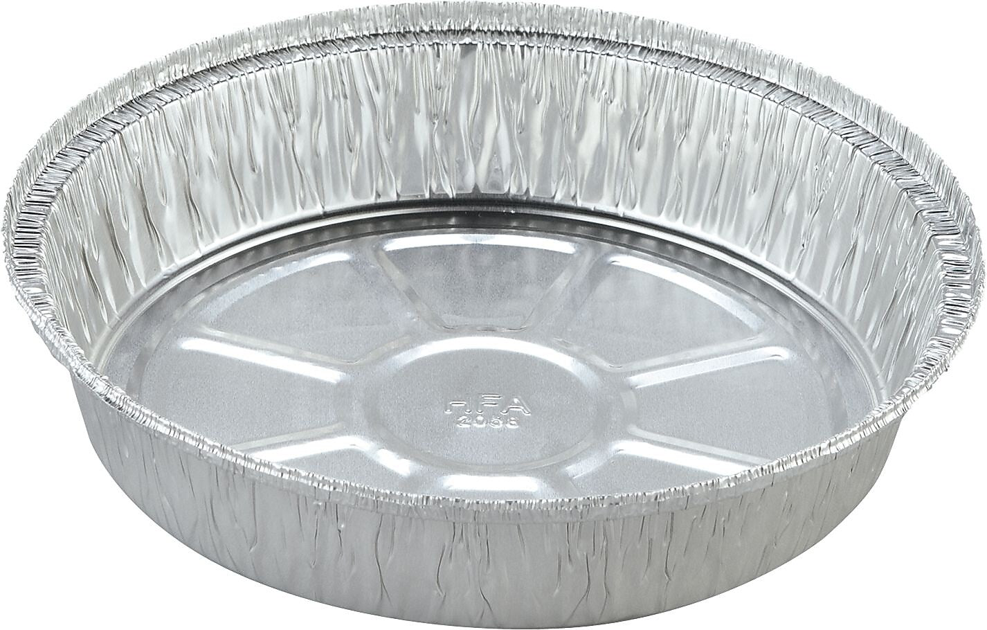 Handi-foil Round Aluminum Container, 8", 37 oz., 500/Carton (HFA205830)