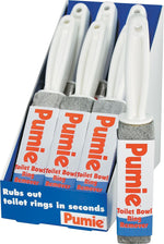 Pumie Toilet Bowl Ring Remover With Handle, Gray, 6/Carton (PUMJAN6)