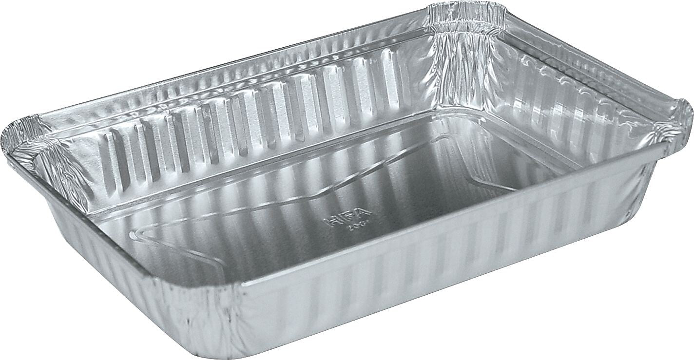 Handi-foil Aluminum Oblong Pan, Shallow, 24 oz., 8-19/32" x 6" x 1-1/4", 500/Carton (HFA206130)