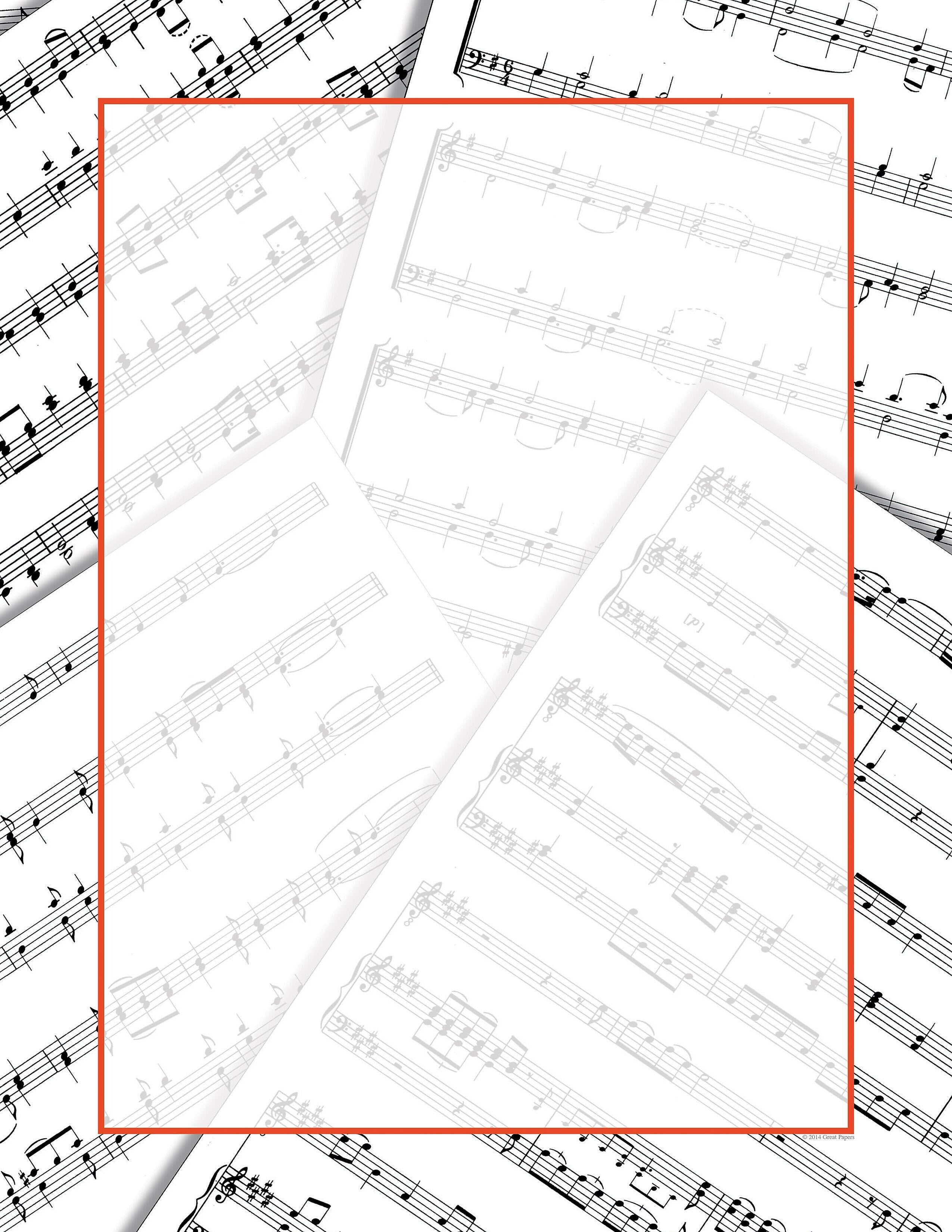 Great Papers! Everyday Letterhead, Sheet Music, 80/Pack (2014238)