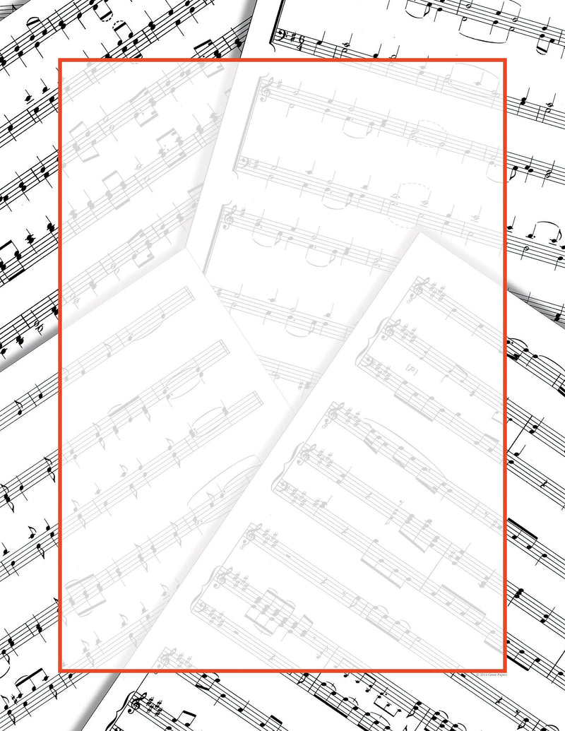 Great Papers! Everyday Letterhead, Sheet Music, 80/Pack (2014238)