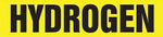 Accuform HYDROGEN Snap Tite Stock Pipe Marker For 2 1/4" - 3"Dia. Pipe, Black/Yellow (RPK453STC)
