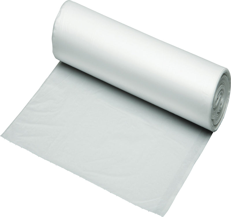 AbilityOne SKILCRAFT Coreless Roll Can Liners, High Density, 24"x24", 10 gal, 0.24 mil (6 Micron) Thick, 1000/BX, Natural