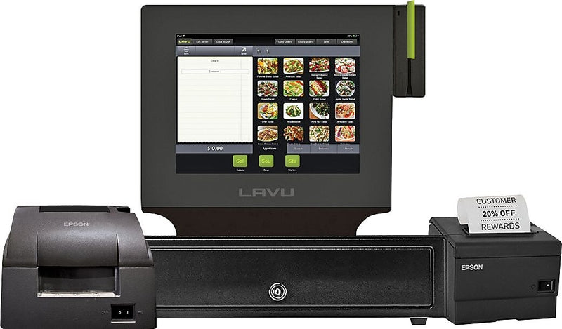 Lavu POS Systems For Restaurants,  iPad Air POS - Dual Printer