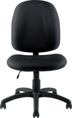 Offices To Go Fabric Armless Task Chair, Black (OTG11650-QL10)
