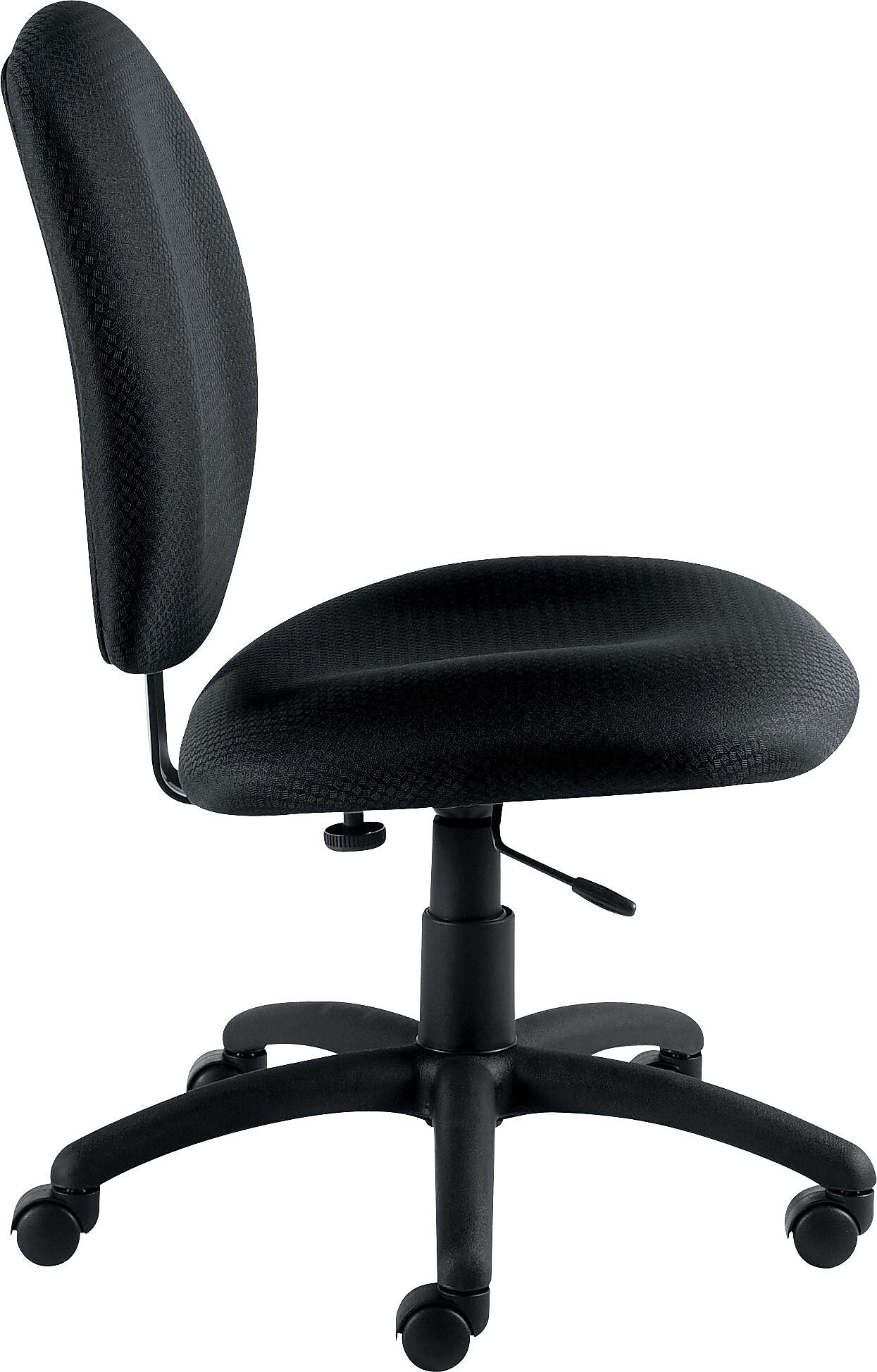 Offices To Go Fabric Armless Task Chair, Black (OTG11650-QL10)