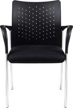 Offices To Go Fabric Guest Chair, Black, 2/Carton (TDOTG11740B)
