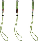 Ergodyne Squids Elastic Extended Loop, 15 lb. Capacity, Green, 6/Carton (19769)