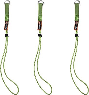 Ergodyne Squids Elastic Extended Loop, 15 lb. Capacity, Green, 6/Carton (19769)