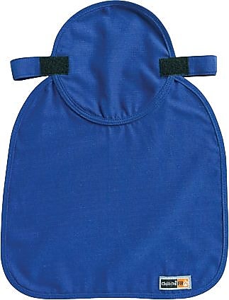 Ergodyne Evaporative Cooling FR Hard Hat Liner Pad and Neck Shade, Cotton/Synthetic, Blue, 6/Carton (12657)