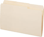 Pendaflex Recycled File Folder, 1/3-Cut Tab, Assorted, Legal Size, Manila, 100/Box (753 1/3)
