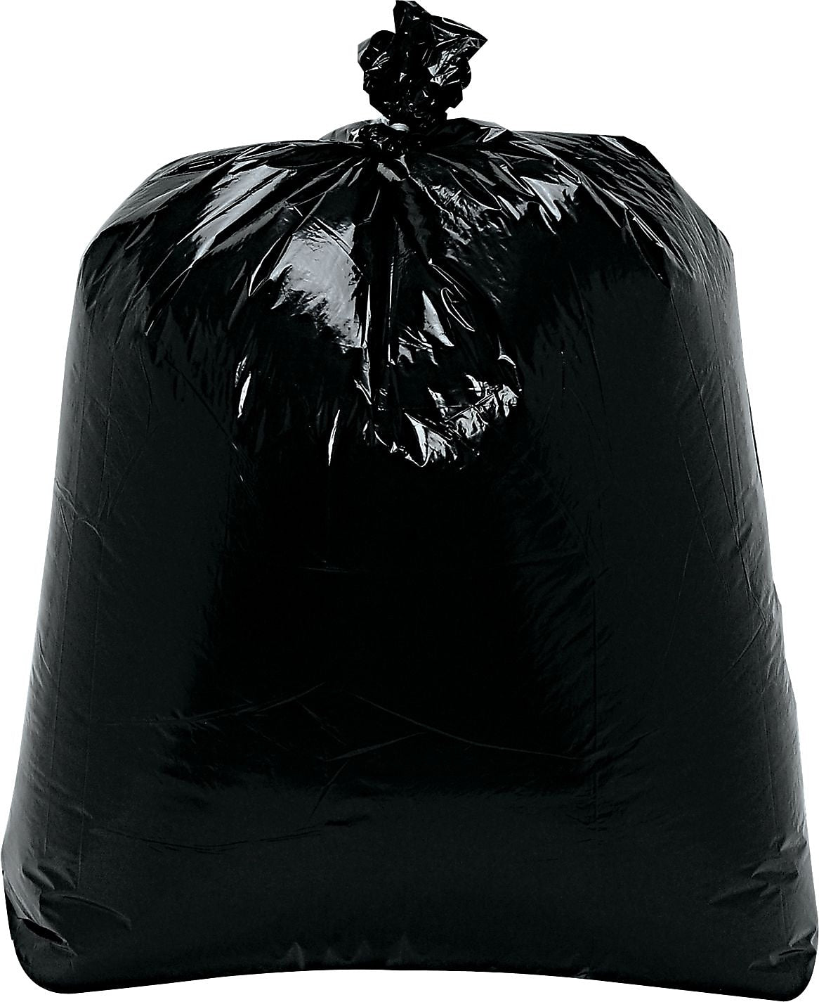 Trinity Packaging Low-Density Can Liners Trash Bags , 0.7 mil Thickness , Black , 16 gal , 500/Carton (TRN ML2432)
