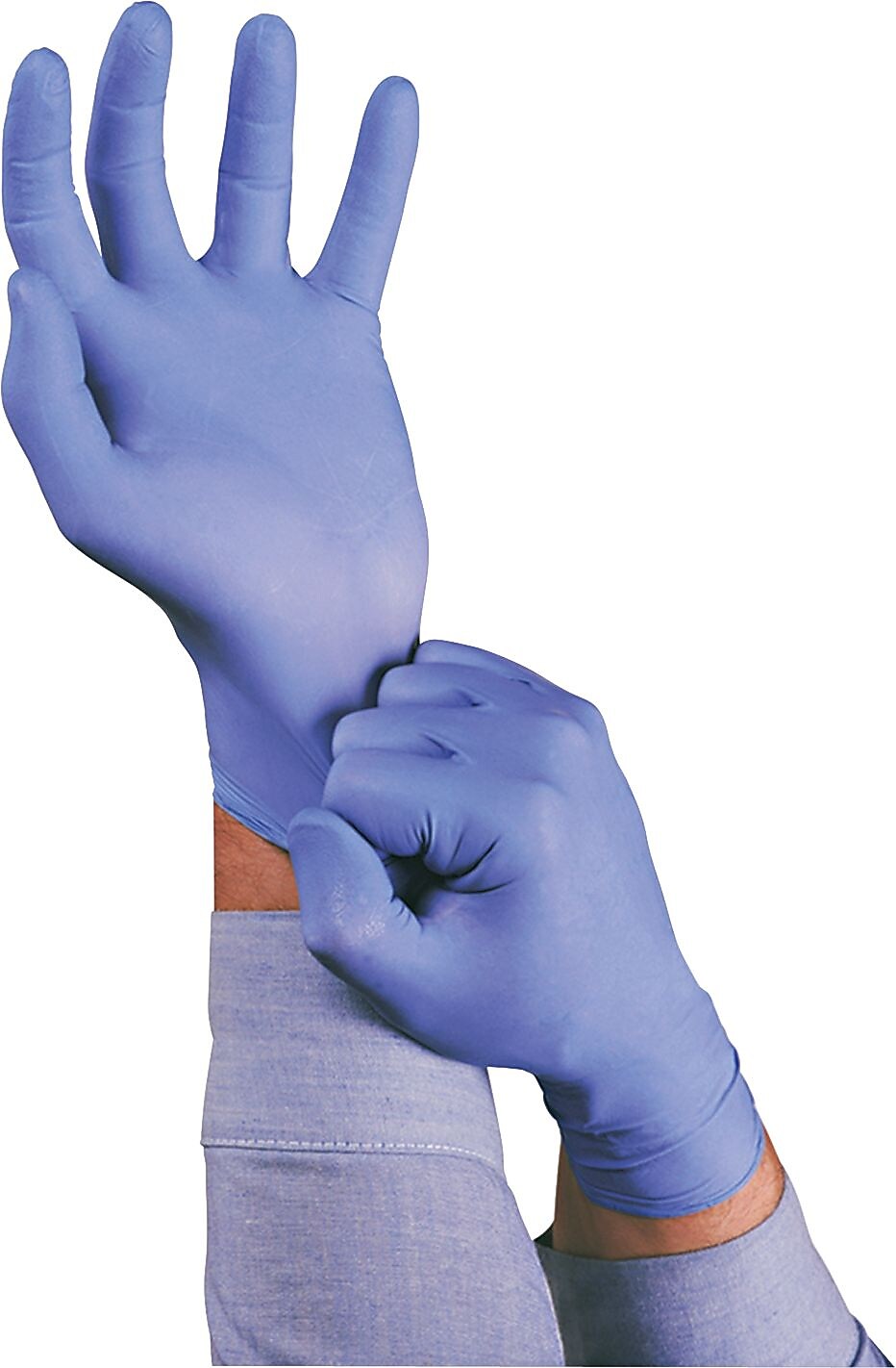 Ansell® Touch N Tuff® Disposable Nitrile Gloves, Blue, Medium, 100/BX (012-92-575-M)