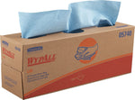 WypAll L40 Cleaning Wipers, Blue, 100 Wipers/Box, 9/Carton (KCC05740)