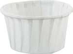 Solo White Souffle Portion Cups, 4 oz., portion cup, 5000/Pack (SCC400)