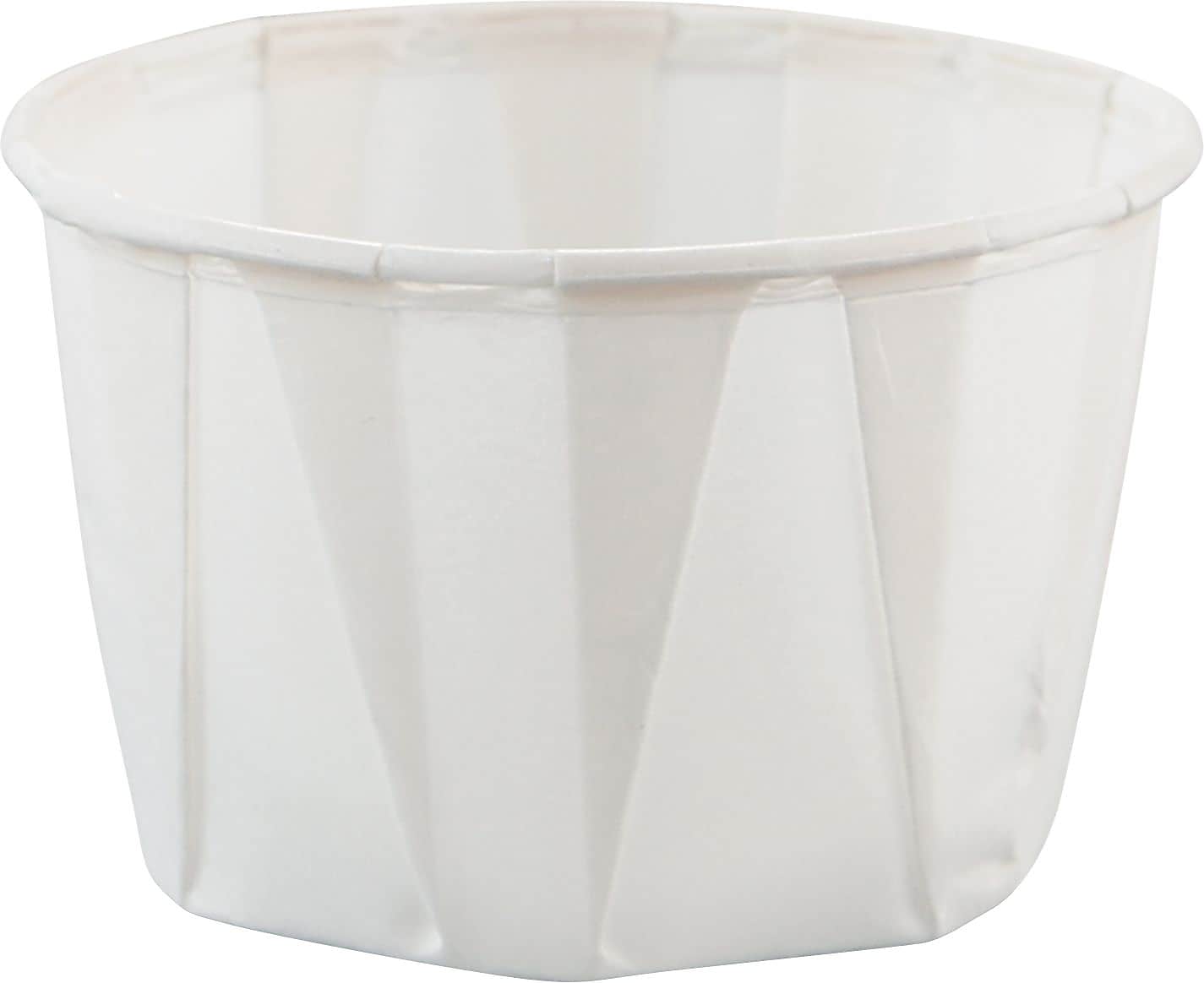 Solo Paper Portion Cups, 2 oz., White, 5000/Carton (200-2050)
