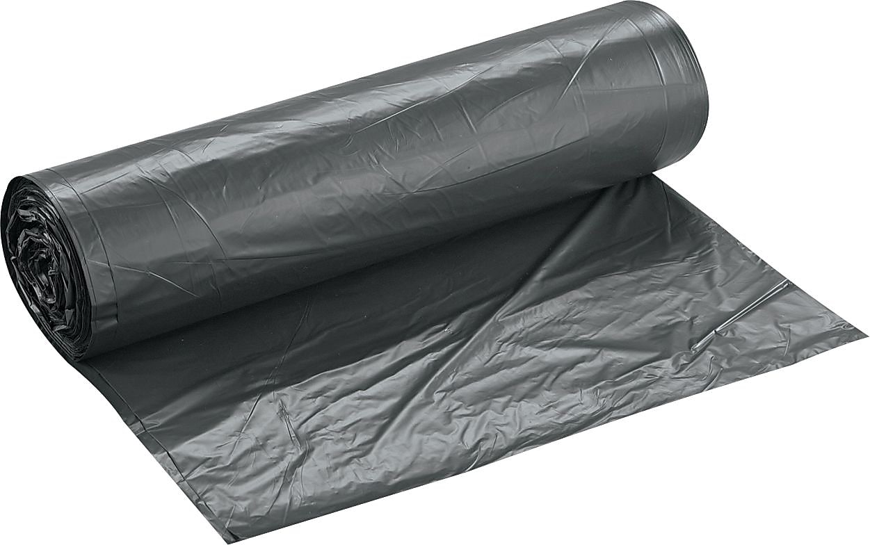 Commercial Can Liners, 55-60 Gal, 43 x 48, 16 microns, 200/Carton, Natural