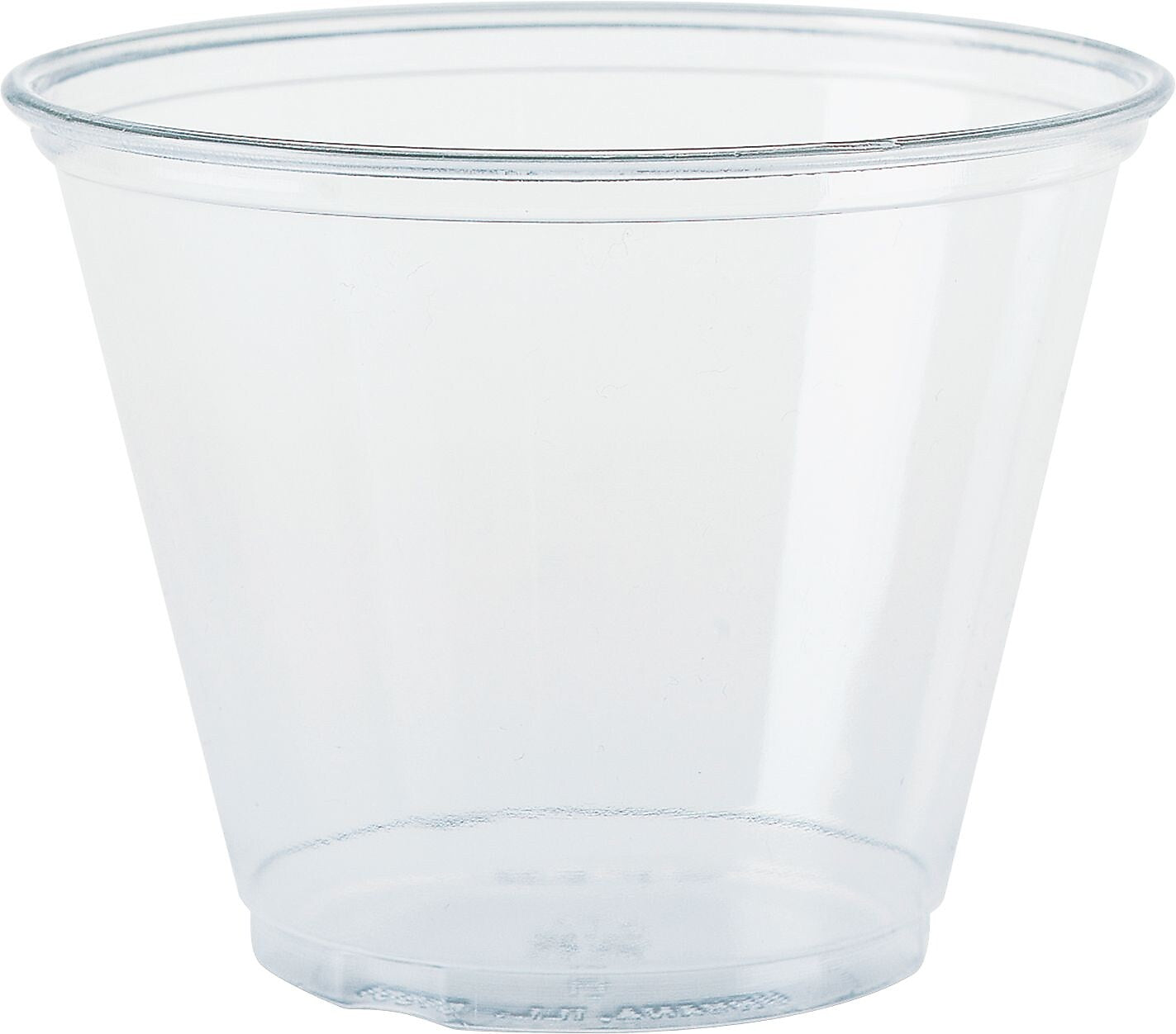 Ultra Clear™ Cups, Squat, 9 Oz, Pet, 50/Bag, 1000/Ct