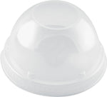 Cappuccino Dome Sipper Lids, 16 Oz, Clear