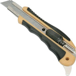 AbilityOne Snap-Off Utility Knife W/Cushion Grip Handle,  18mm,  Yellow/Black (5110016215252)