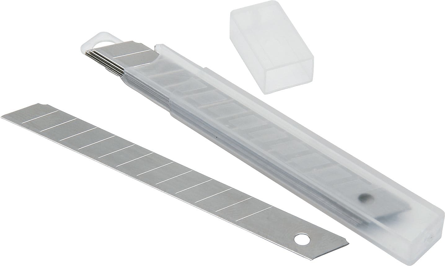 AbilityOne SKILCRAFT Snap-Off Replacement Blades, 13 Pt, 9 Mm, 12 Per Pack (5110016214767)