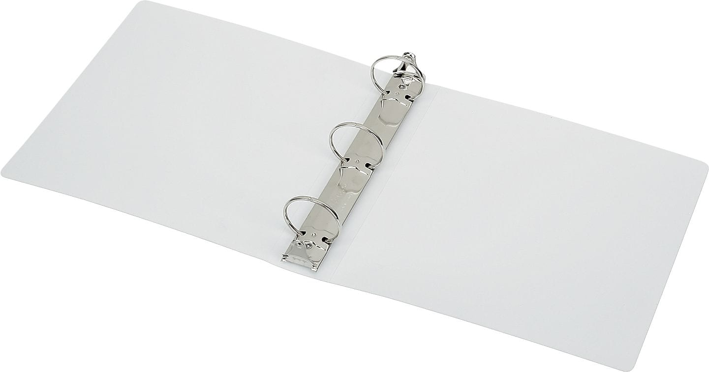 AbilityOne 2" 3-Ring Flexible Poly Binders, White (NSN4841743)