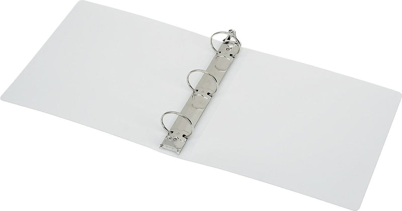 AbilityOne 2" 3-Ring Flexible Poly Binders, White (NSN4841743)
