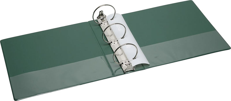 AbilityOne SKILCRAFT 3-Ring Binder, 11 x 8 1/2, 3" Capacity, Green (7510012723231)