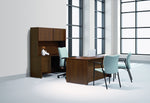 National Office Furniture Renegade™ Kneespace Credenza, Amber, 28 7/8"H x 71 15/16"W x 24"D