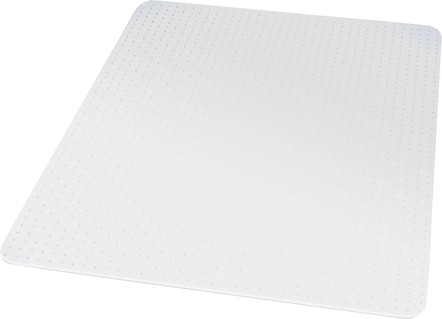 E.S. Robbins Anchormat Carpet Chair Mat, 46" x 60'', Low-Pile, Clear (ESR120321)