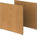 HON ---- Preside Laminate Conference Table Base , Panel Legs , Harvest Finish