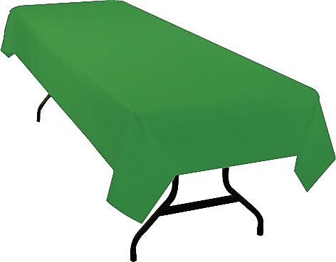 Tablemate® Heavy Duty Tablecover, Green, 108"W x 54"D