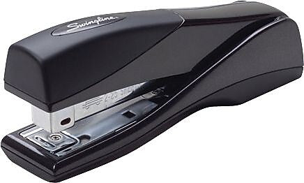 Swingline Optima Grip Desktop Stapler, 25-Sheet Capacity, Graphite Black (87810)