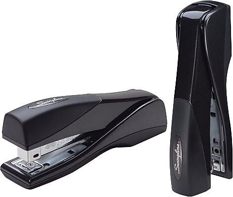 Swingline Optima Grip Desktop Stapler, 25-Sheet Capacity, Graphite Black (87810)