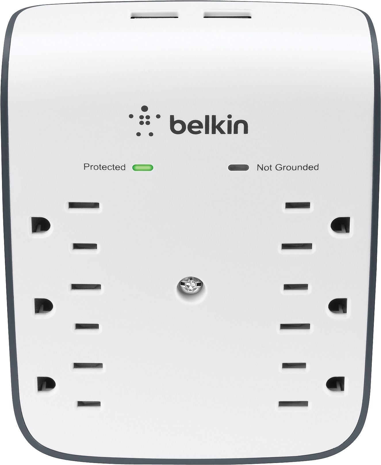 Belkin SurgePlus 6 Outlet Home/Office, 900 Joules, White (BLKBSV602TT)