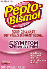 Pepto-Bismol™ Chewable Tablets; Original, 30/Box