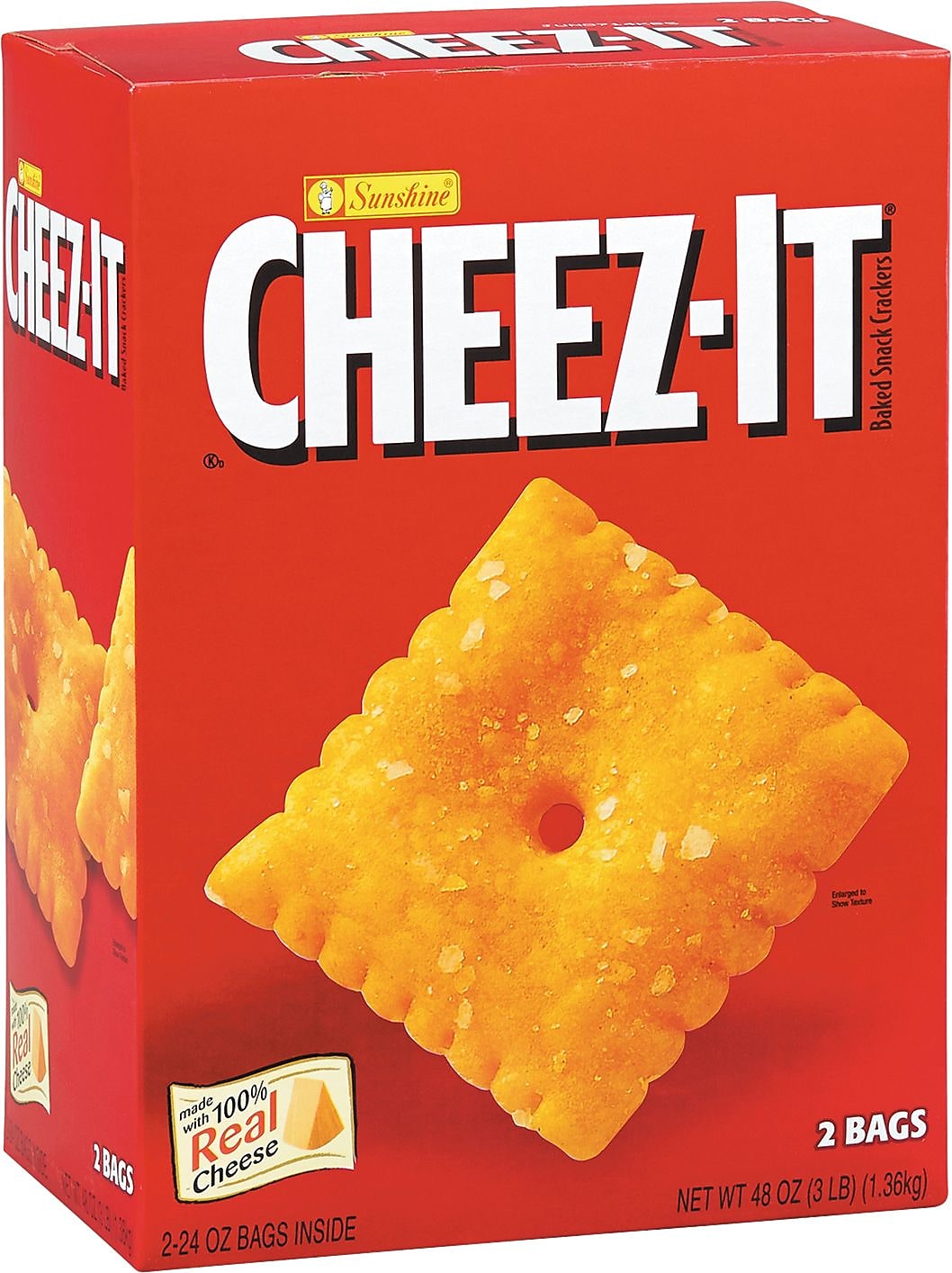 Sunshine® Cheez-it® Crackers, Original, Crackers, 48 oz (827695)