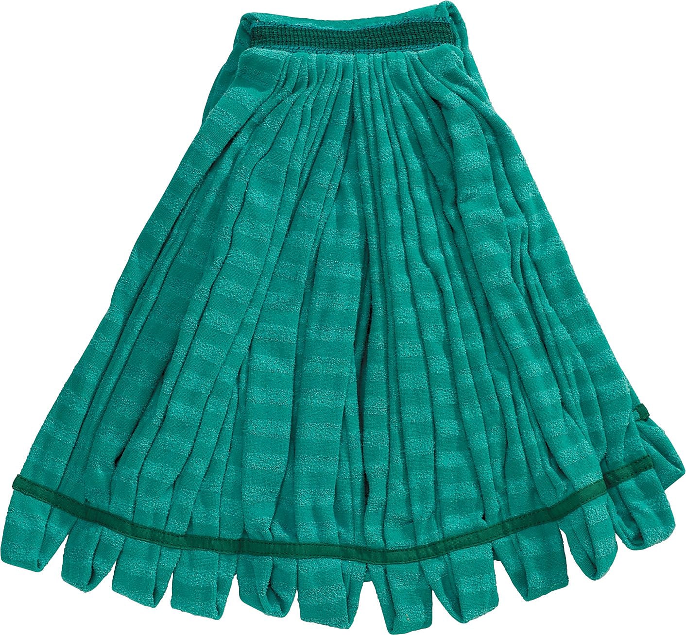 Tube Mop, Microfiber, Green, Medium, 5-In Green Headband