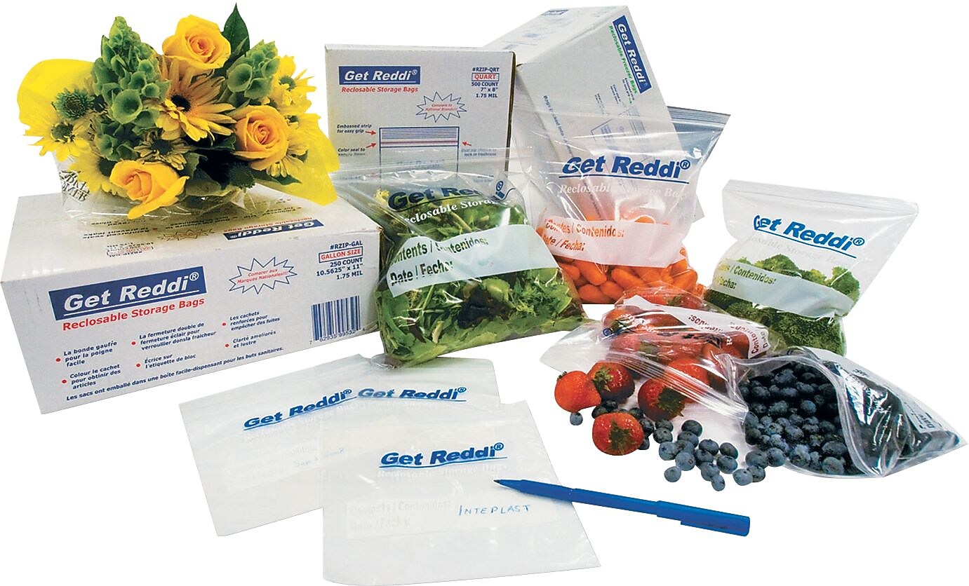INTEGRATED BAGGING SYST Bags-Plastic Food 1.2 mil gauge